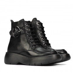 Damskie botki 3372 czarne