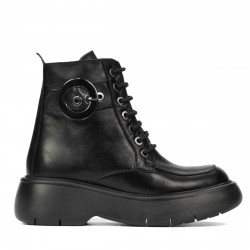 Damskie botki 3372 czarne