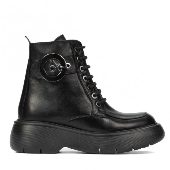 Damskie botki 3372 czarne