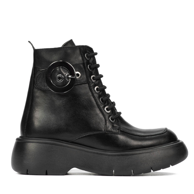 Damskie botki 3372 czarne
