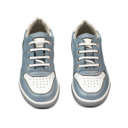 Buty dziecięce 2014 niebieskie+białe