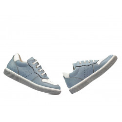 Buty dziecięce 2014 niebieskie+białe