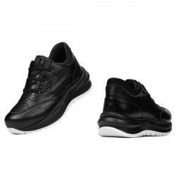 Buty sportowe damskie 6055 czarno kombinowane
