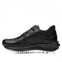 Buty sportowe damskie 6055 czarno kombinowane