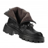 Damskie botki 3371 czarne