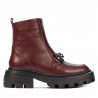 Buty damskie 3371 bordowe