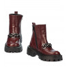 Buty damskie 3371 bordowe