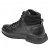 Buty męskie 4134 czarny łączony