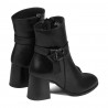 Damskie botki 1189 czarne