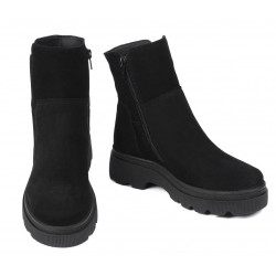 Damskie botki 3381 bufo czarne