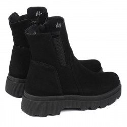 Damskie botki 3381 bufo czarne