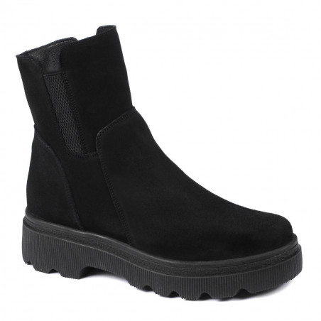 Damskie botki 3381 bufo czarne