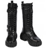 Damskie botki 3374 czarne