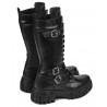 Damskie botki 3374 czarne