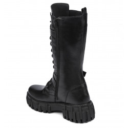 Damskie botki 3374 czarne