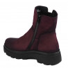 Damskie botki 3381 bufo bordo