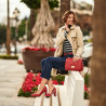 Eleganckie buty damskie 1278 czerwone lifestyle
