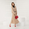 Eleganckie buty damskie 1289 lakierowane czerwone