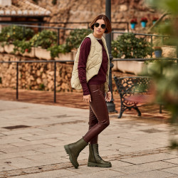 Buty damskie 3375 khaki lifestyle