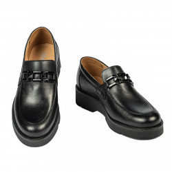 Damskie buty casual 6056 czarne