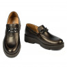Damskie buty casual 6056 miedziane