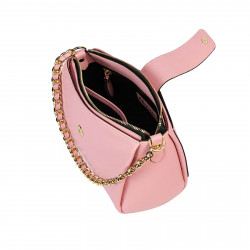 Damska torebka na ramię 003g róż baby pink