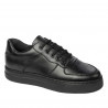 Casualne/sportowe buty męskie 945 czarne