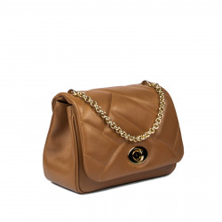 Damska torba na ramię 005g camel