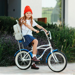 Buty dziecięce 2009 bordo perłowe połączone lifestyle