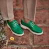 Damskie buty casual 6051 zielone lifestyle