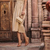 Eleganckie buty damskie 1289 camel