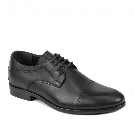Eleganckie buty męskie 822-1 czarne