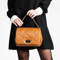 Damska torba na ramię 005g camel lifestyle