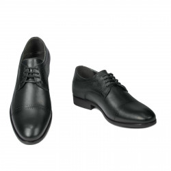 Eleganckie buty męskie 822-1 a szare