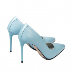 Eleganckie buty damskie 1289 niebieski