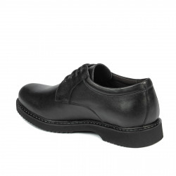 Czarne półformalne buty męskie 881