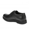 Czarne półformalne buty męskie 881