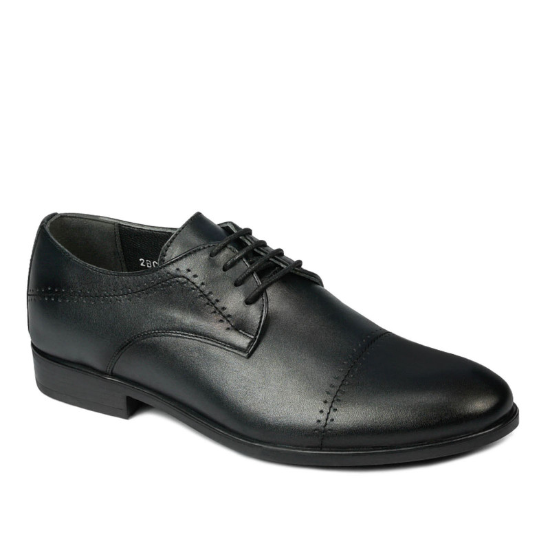 Eleganckie buty męskie 822-1 a szare