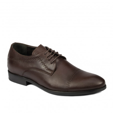 Eleganckie buty męskie 822-1 a kawa