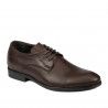 Eleganckie buty męskie 822-1 a kawa