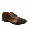 Eleganckie buty męskie 952 a brązowe
