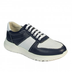 Buty casual/sport męskie 950 indigo kombinowane