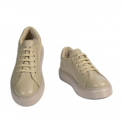 Damskie buty sportowe 6058 beżowe
