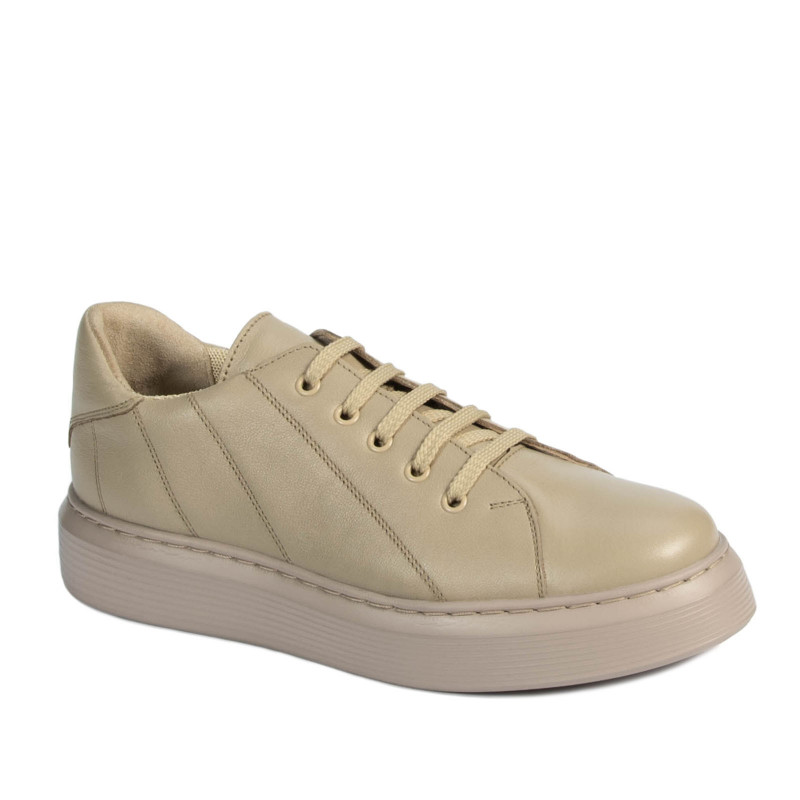 Damskie buty sportowe 6058 beżowe