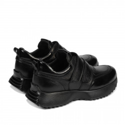 Damskie buty sportowe 6060 czarno-kombinowane
