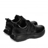 Damskie buty sportowe 6060 czarno-kombinowane