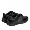 Buty casual/sportowe męskie 950 czarno kombinowane