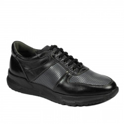 Buty casual/sportowe męskie 950 czarno kombinowane