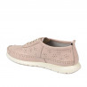 Mokasyny damskie 6061 pudrowe