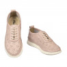 Mokasyny damskie 6061 pudrowe